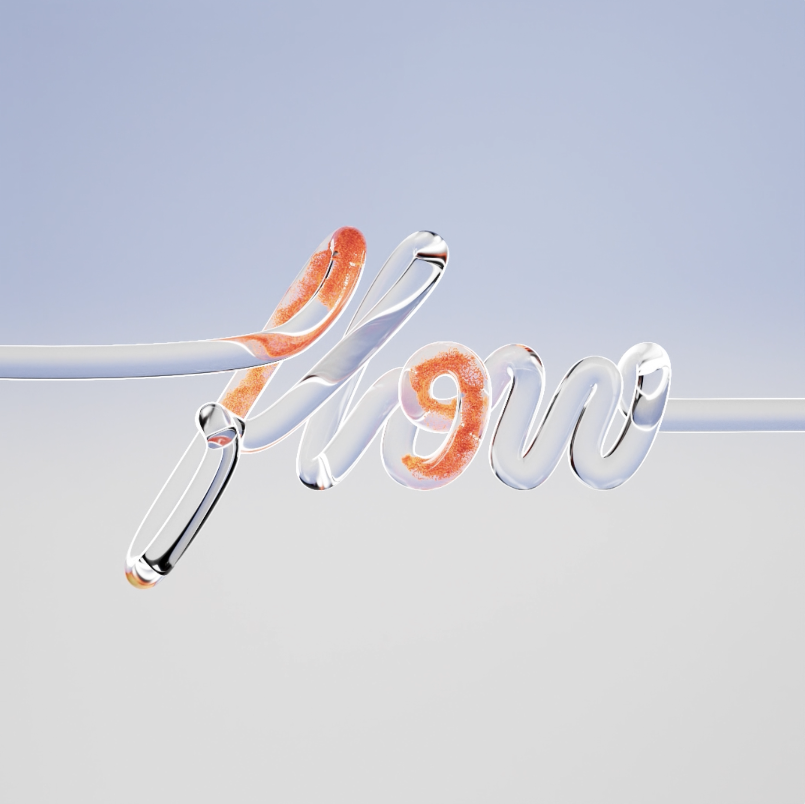 3D text animation by 3D artist Hannah Pohlmann Brand Design