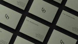 Brand design for photographer Tim Brederecke by Hannah Pohlmann, showcasing minimalism and modernity with an animated version of the logo. Brand Design