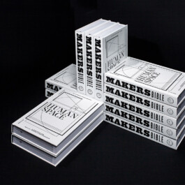 Creative direction and layout of the book human space Brand Design