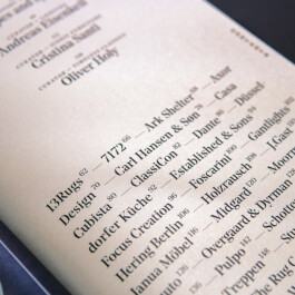 Creative direction and layout of the book human space Brand Design