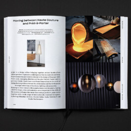 Creative direction and layout of the book human space Brand Design
