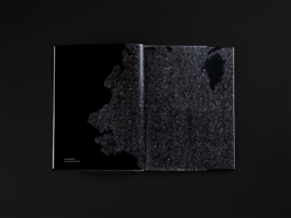 Inside pages of the Greenland photobook, designed by Hannah Pohlmann, featuring images by Mads Nissen, provided by laif Agentur x FH Dortmund. Brand Design
