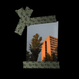 Application of the logo design on tape for the photographer Tim brederecke Brand Design