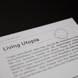 Inside pages of the Voltaire Magazin, designed by Hannah Pohlmann, with brutalist typography and copier-style effects for a document-like look. Brand Design