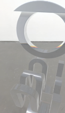 AR typography with 3D letters by Hannah pohlmann Brand Design