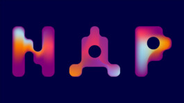 Brand and motion design for NAP by Hannah Pohlmann, with bold colors and animated typography to reflect the company’s bold approach to venture capital. Brand Design